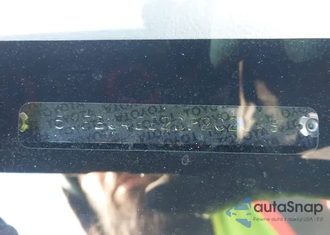 2013 Toyota Corolla Le z USA, uszkodzony, nr VIN 5YFBU4EE2DP202049